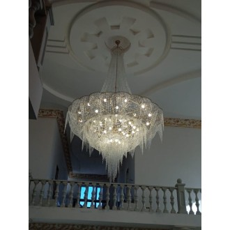 Большая хрустальная люстра №1