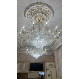 Большая хрустальная люстра №5 классическая