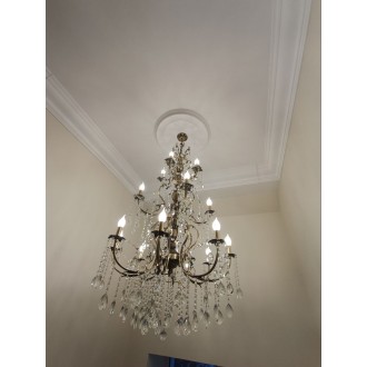 Большая люстра 3 яруса 16 ламп - Миниатюра 3