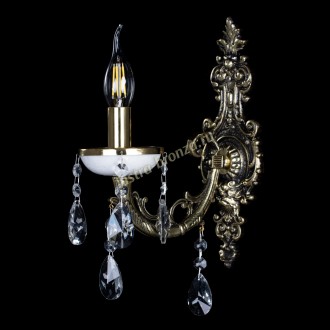 Бра Атланта из мрамора №1 Лучик