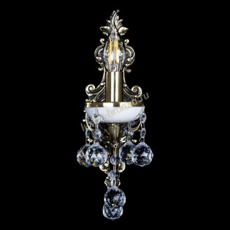 Бра Атланта из мрамора №1 Шар - Миниатюра 3