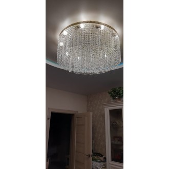 Большая хрустальная люстра №8 неоклассика - Миниатюра 3