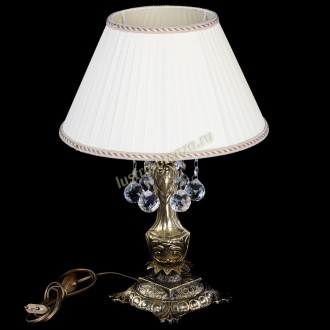 Настольная лампа Антик №1 Шар с абажуром - Миниатюра 4