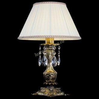 Настольная лампа Антик №1 Журавлик с абажуром - Миниатюра 2