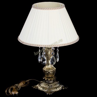 Настольная лампа Антик №1 Журавлик с абажуром - Миниатюра 4