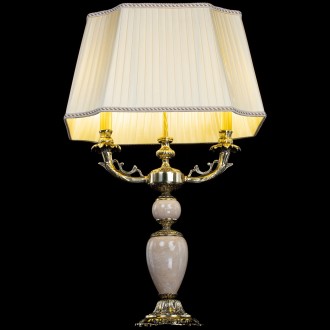 Настольная лампа Антик №2 с камнем - Миниатюра 5