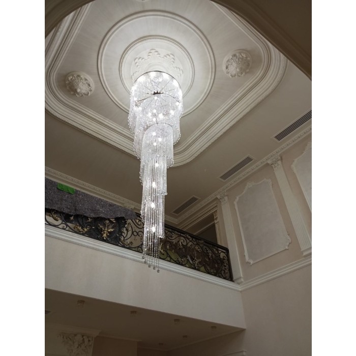 Большая хрустальная люстра №2 каскадная - Изображение 2