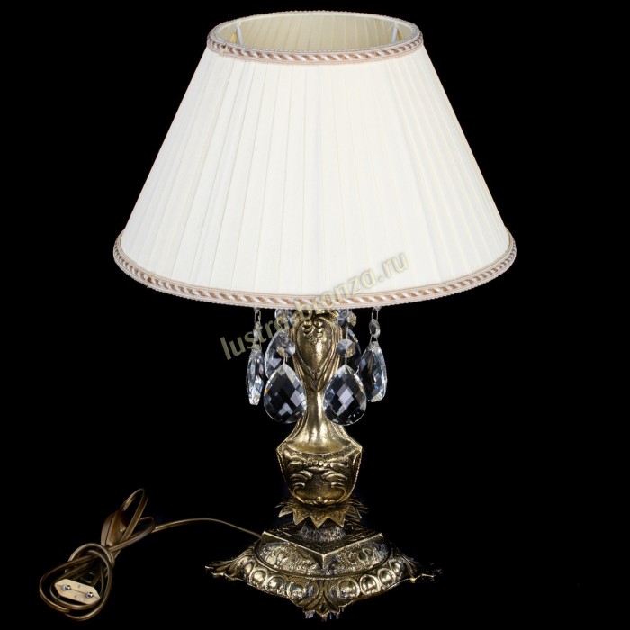 Настольная лампа Антик №1 Баден с абажуром - Изображение 4