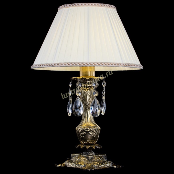 Настольная лампа Антик №1 Журавлик с абажуром - Изображение 2