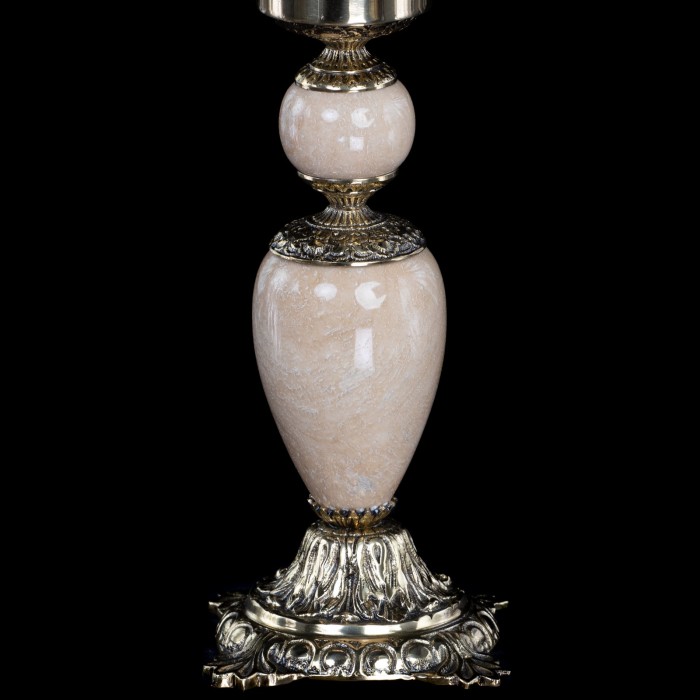 Настольная лампа Антик №2 с камнем - Изображение 9