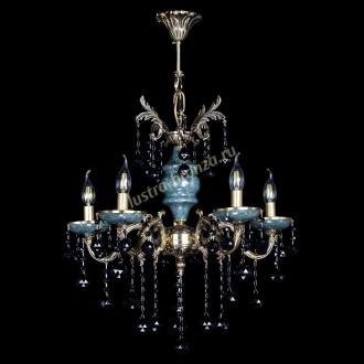 Алфея №5 "Малахит" шар черная