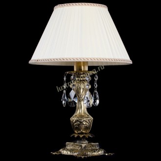Настольная лампа Антик №1 Лучик с абажуром