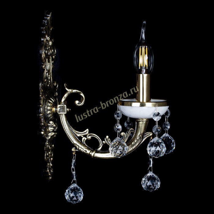 Бра Атланта из мрамора №1 Шар - Изображение 5