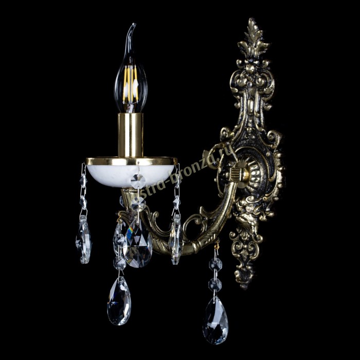 Бра Атланта из мрамора №1 Журавлик - Изображение 1