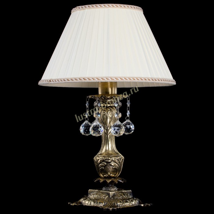 Настольная лампа Антик №1 Шар с абажуром - Изображение 1