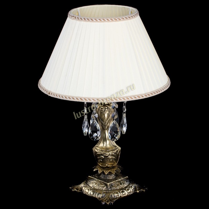 Настольная лампа Антик №1 Журавлик с абажуром - Изображение 3